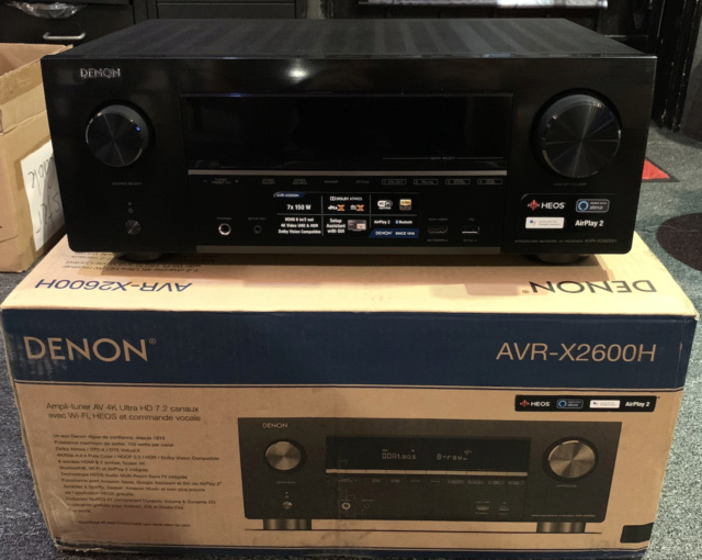 Denon AVR-X2600H 7.2 channel 4K Ultra HD AV Receiver (Sold) Img_2921