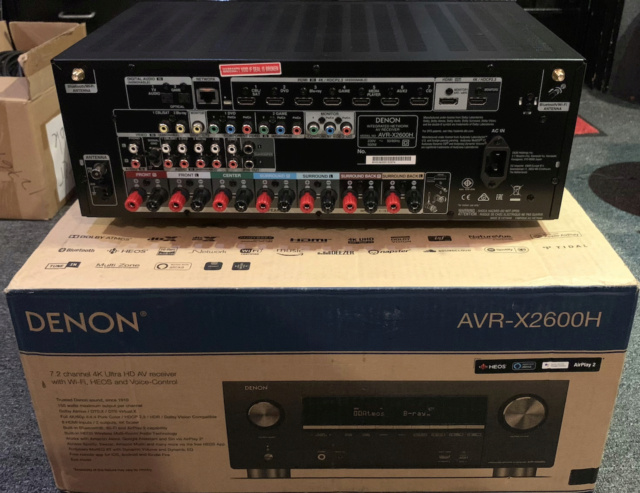 Denon AVR-X2600H 7.2 channel 4K Ultra HD AV Receiver (Sold) Img_2922