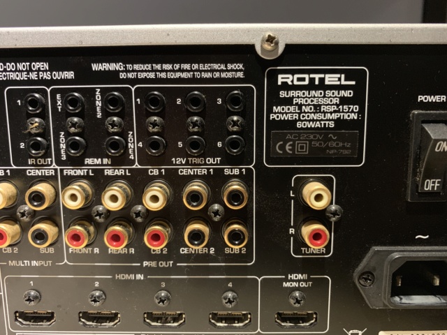 Rotel RSP-1570 7.1 A/V Processor/Preamplifier (Used) SOLD Img_3622