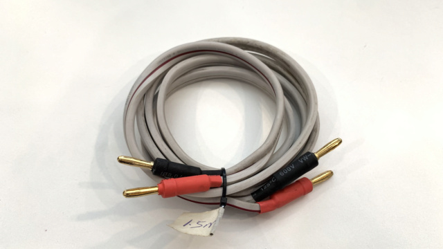 Audioquest CinemaQuest X-2 speaker cables 1.5m 1PC (Used) Img_3918