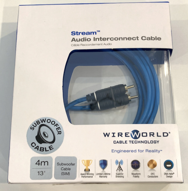 Wireworld Stream Mono Subwoofer Cable 4m (Used) Img_4025