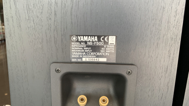 Yamaha NS-F500 5.0 Speaker Package with original box (Used) Img_4416