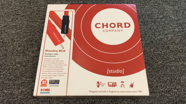 The Chord Shawline Analogue RCA Cable 1m USED SOLD Img_4433