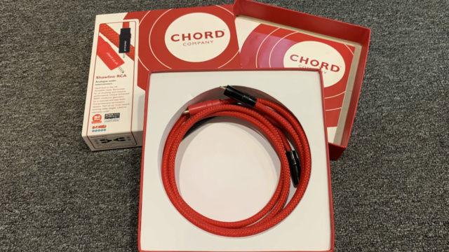 The Chord Shawline Analogue RCA Cable 1m USED SOLD Img_4434