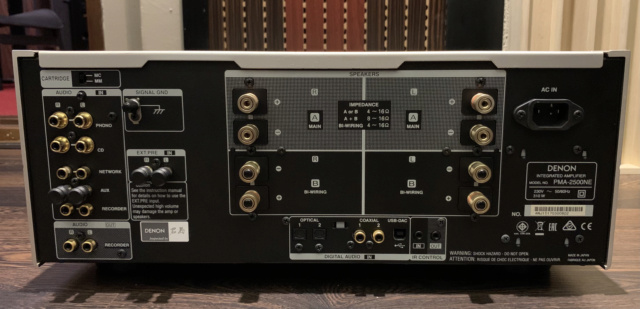 Denon PMA-2500NE Reference Integrated Amplifier (Used) Img_4847