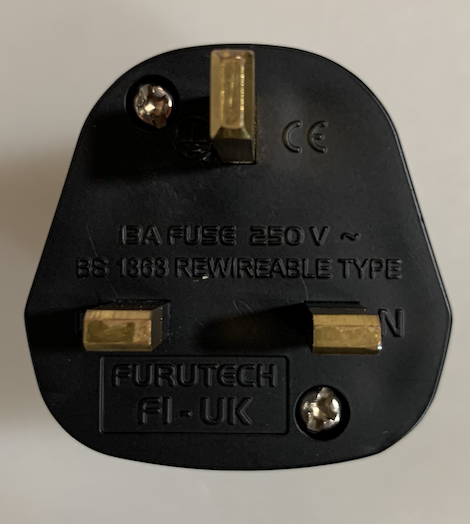 Furutech FI-UK 1363(G) High End Performance UK Main Plug (Sold) Img_5013