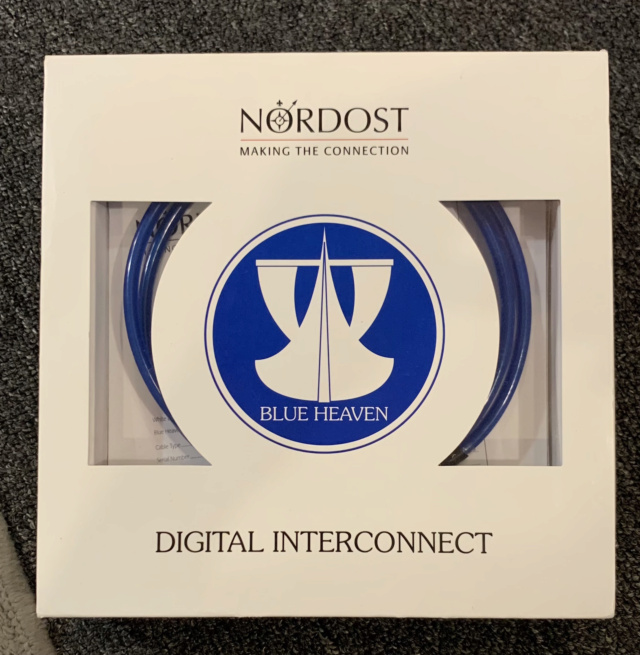 Nordost Blue Heaven Digital Coaxial Interconnect Cable (Used) SOLD Img_5114