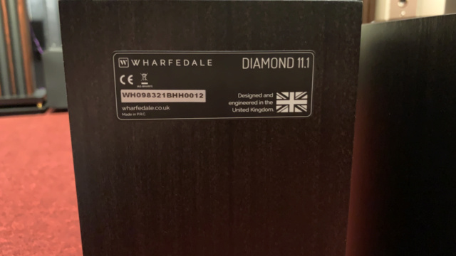 Wharfedale Diamond 11.1 Bookshelf Speaker (SOLD) Img_5123