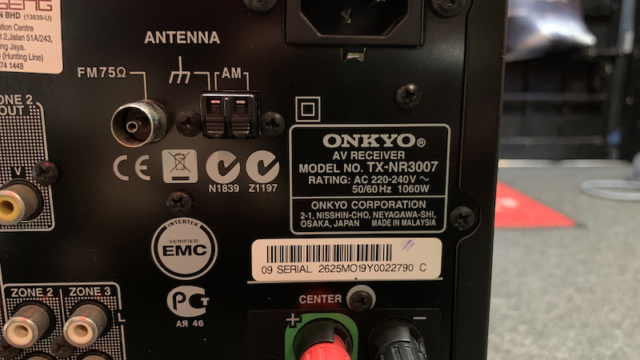 Onkyo TX-NR3007 9.2-Ch Av Receiver (Faulty Set) Sold Out Img_6614