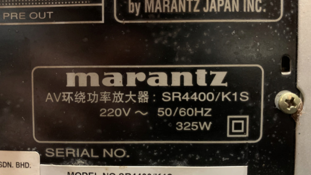 Marantz SR4400  6.1 Channel Av Receiver (Used) SOLD Img_6619