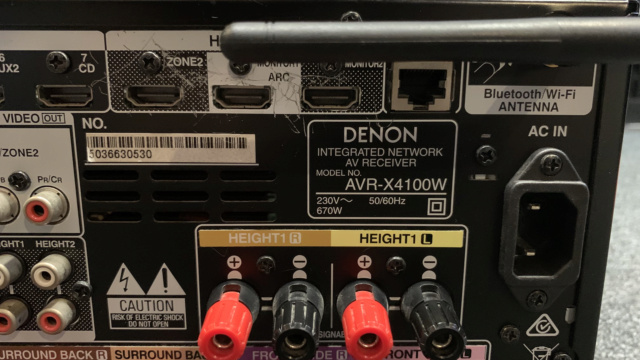 Denon AVR-X4100W 7.2-channel AV Receiver (Sold) Img_6819