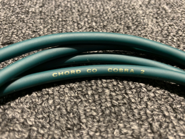 Chord Cobra 2 Interconnect Cable 1m (Used) SOLD Img_7531