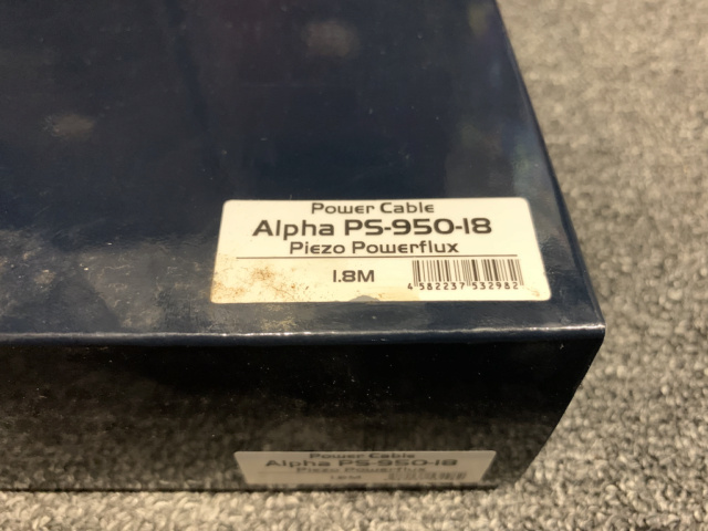 Furutech Alpha PS-950 Powerflux Flux Series Power Cable with Original Box (1.8m) Img_7645