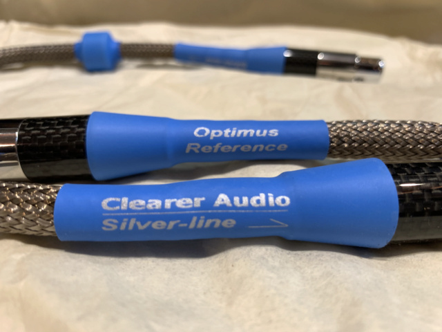 Clearer Audio Silver-line Optimus Reference XLR Cable 0.5m (Used) - 1Pair Img_7664