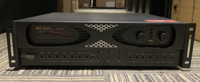 Ricson RS-1000 Karaoke Amplifier (SOLD) Img_7710