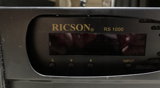 Ricson RS-1000 Karaoke Amplifier (Used) Img_7712