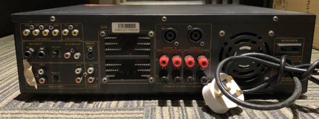 Ricson RS-1000 Karaoke Amplifier (Used) Img_7713