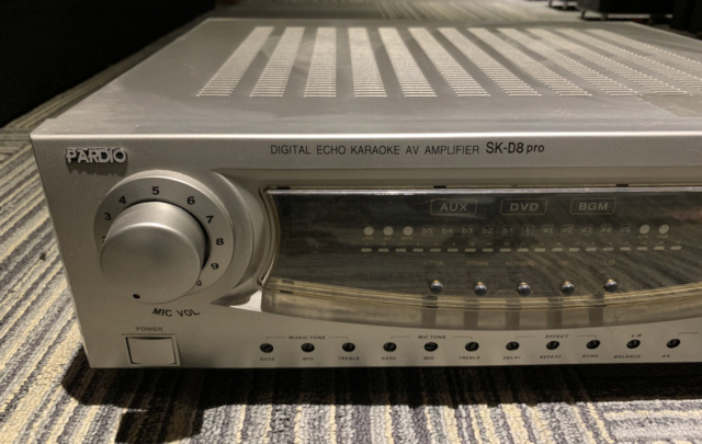 Pardio SK-D8 Pro Karaoke Amplifier (Used) Img_7729