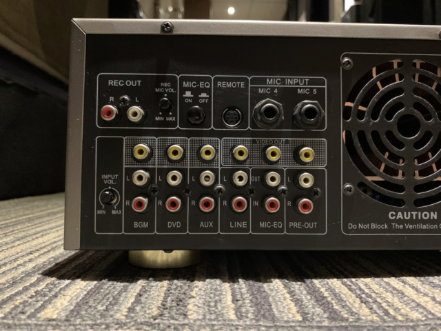Pardio SK-D8 Pro Karaoke Amplifier (Used) Img_7731