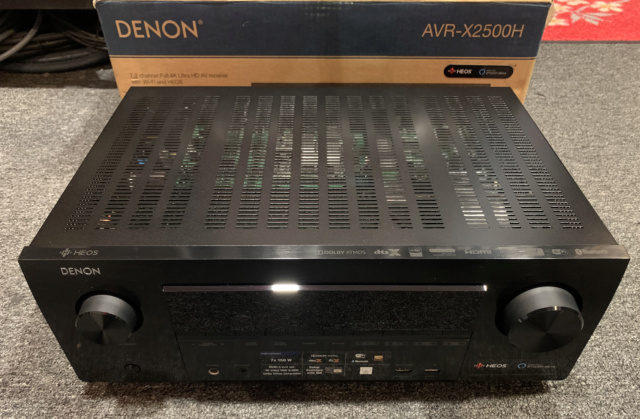 Denon AVR-X2500H 7.2 Ch. 4K AV Receiver with Original Box SOLD Img_7738