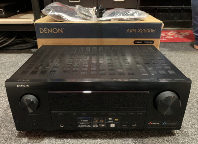 Denon AVR-X2500H 7.2 Ch. 4K AV Receiver with Original Box (SOLD) Img_7739