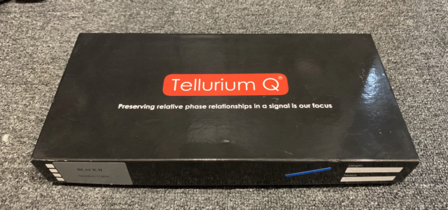 Tellurium Q Black II Speaker Cable 3m with Jumper (SOLD) Img_7833