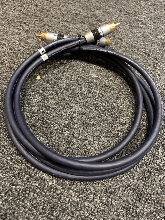 Monster Cable Interlink-400 MkII RCA Cable 1m (Used) Img_7915
