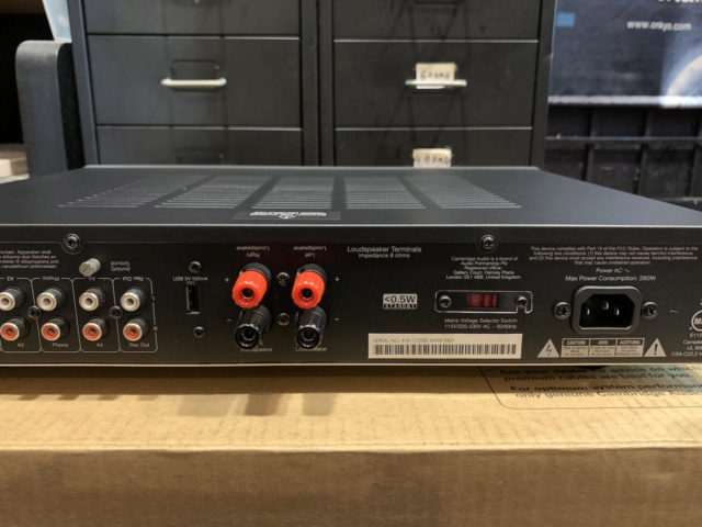 Cambridge Audio AXA35 Integrated Amplifier with warranty (SOLD) Img_7919