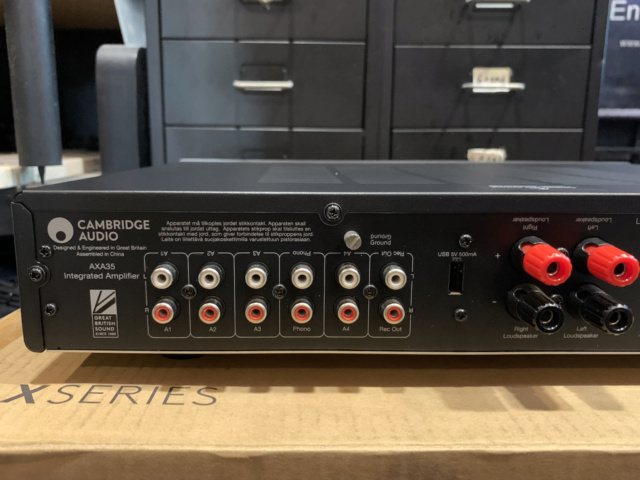 Cambridge Audio AXA35 Integrated Amplifier with warranty (Used) Img_7921