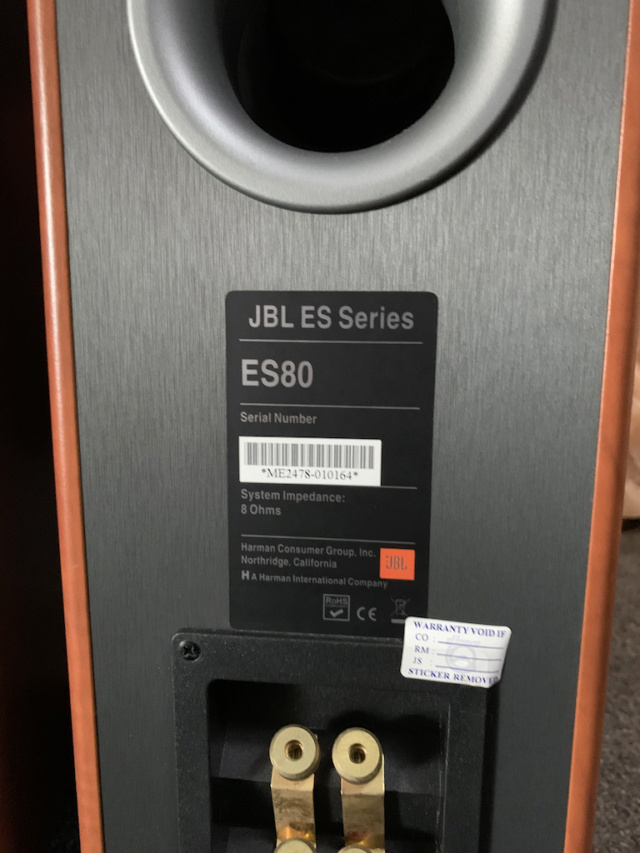 JBL ES80 FloorStanding Speakers (Used) Img_8710