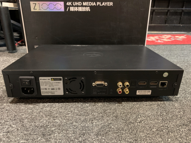 Zidoo Z1000 4K UHD HiFi Media Player (SOLD) Img_9329