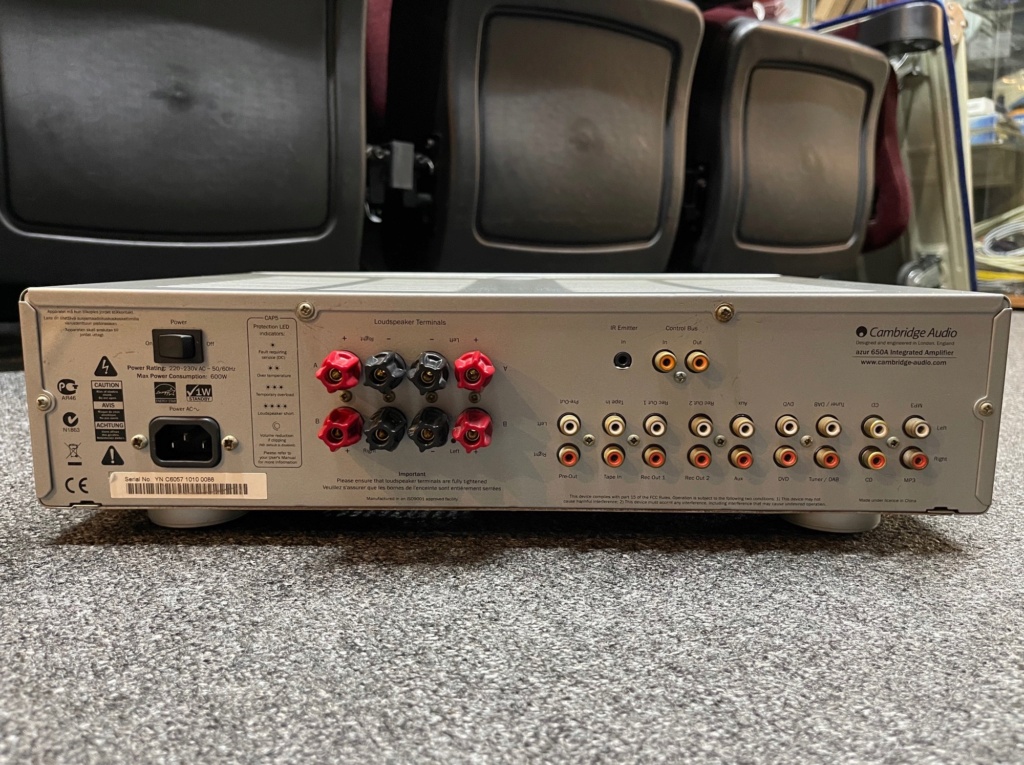 Cambridge Audio Azur 650A Audiophile Integrated Amplifier (SOLD) New-sa13