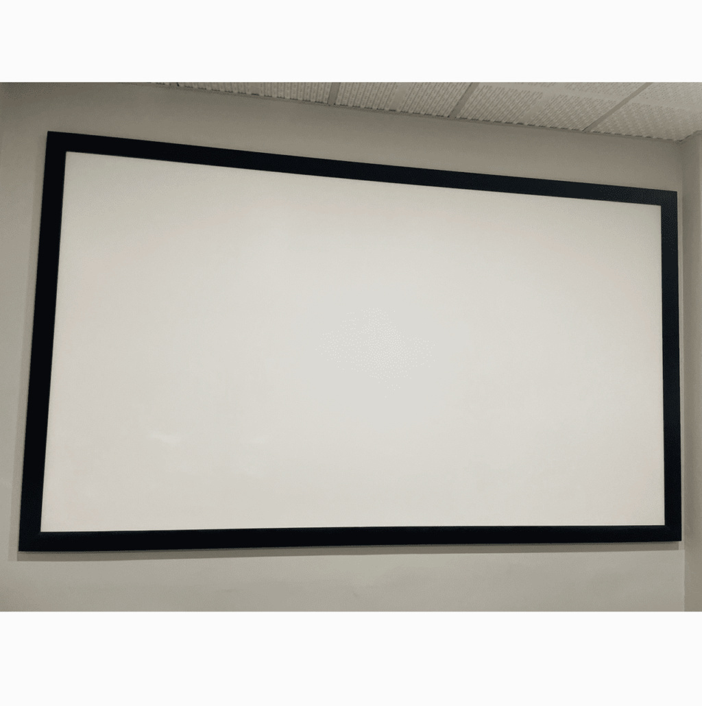 XY Screen 4K Cinema 120" Fixed Frame Projector Screen (Used) O0o-610