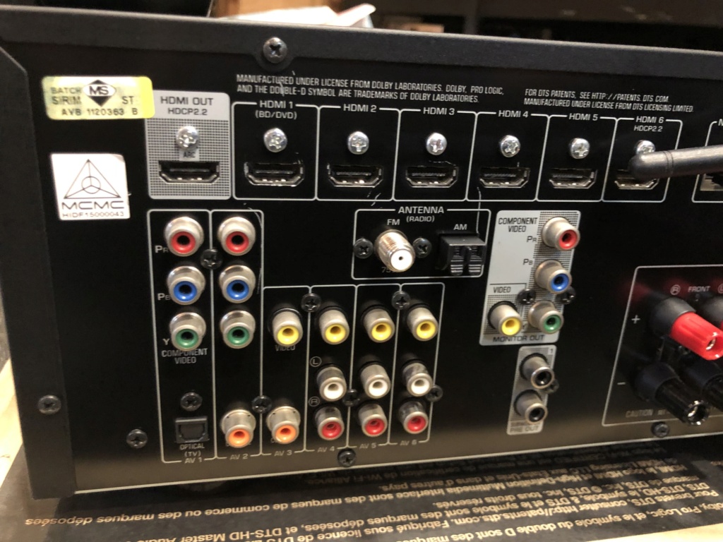 Yamaha RX-V579 7.2-channel AV receiver (Sold) Tempi105
