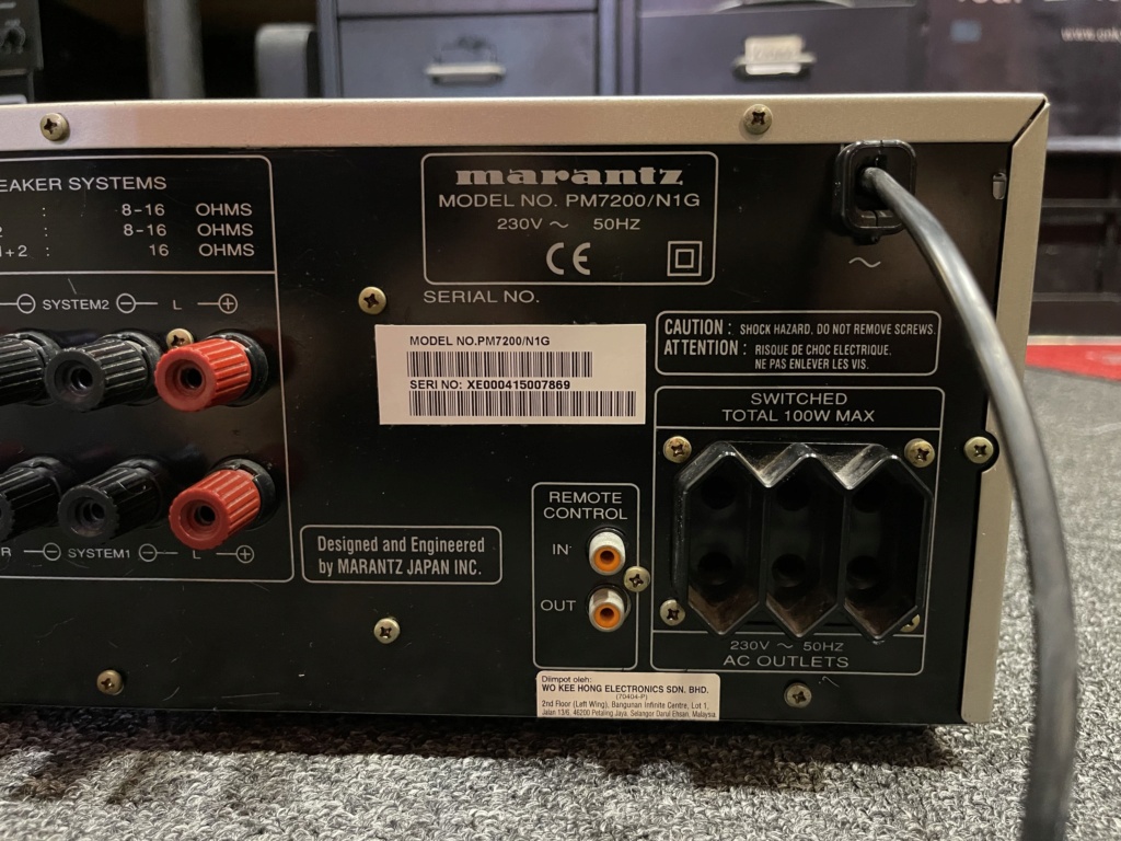 Marantz PM7200 Stereo Integrated Amplifier (SOLD) Tempim83