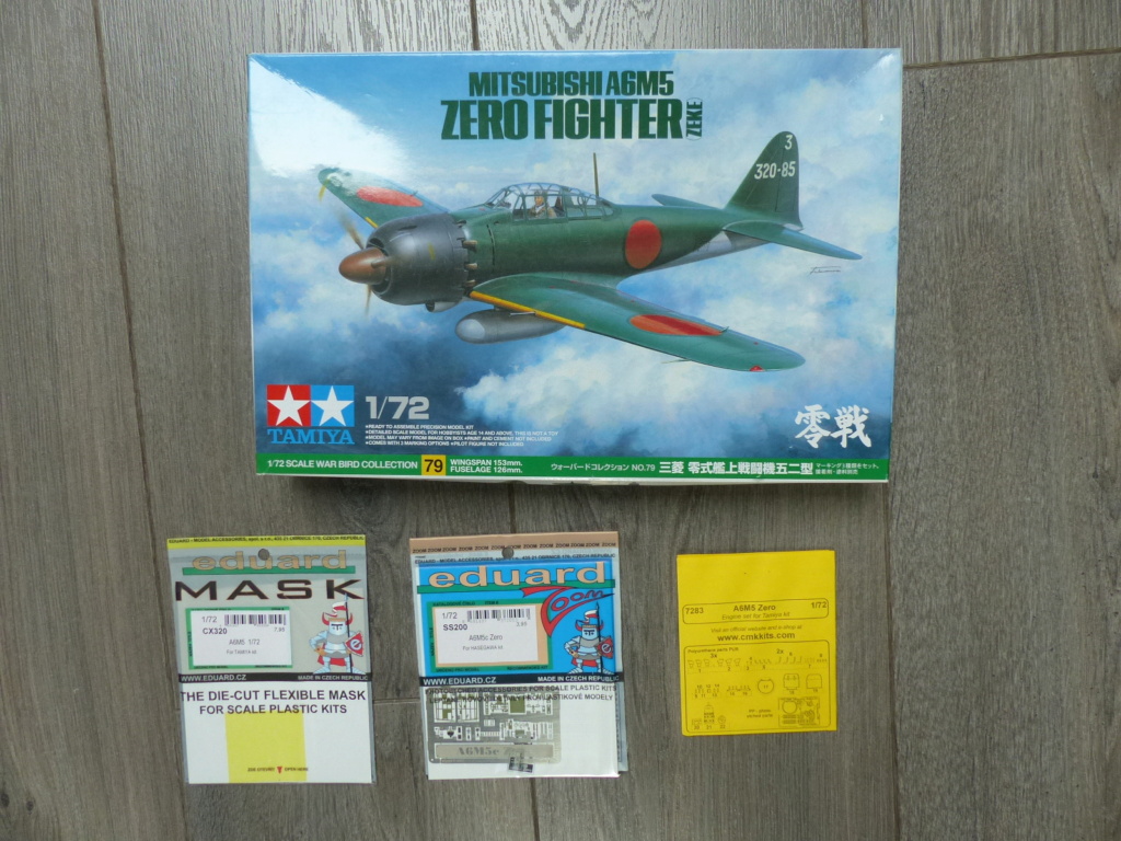 [Tamiya et Hasegawa] 1/72 - Duel dans le Pacifique 2 : Mitsubishi A6M5 Zero et Lockheed P-38L Lightning  P1050196