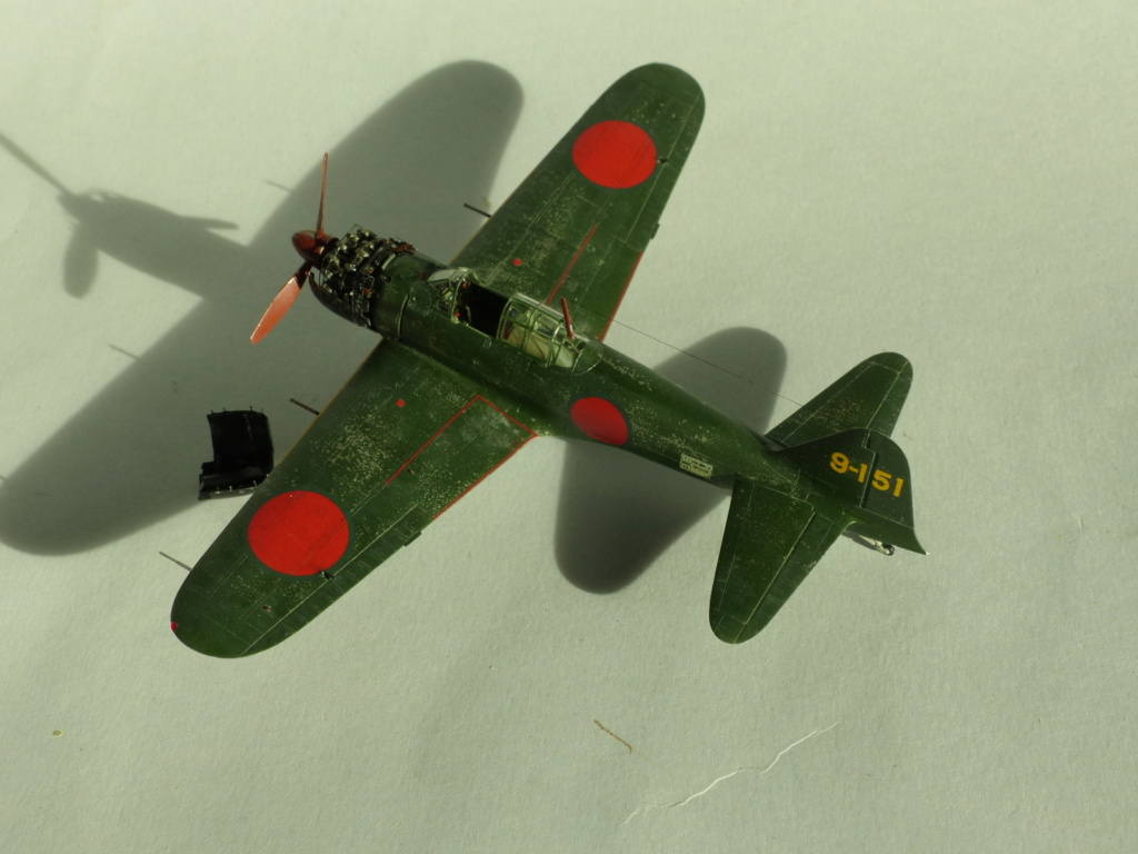 1/72 P-38L Lightning et A6M5 Zero P1050396