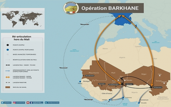 Officiellement, Barkhane se "ré articule" en quittant le Mali - # 7 Image127