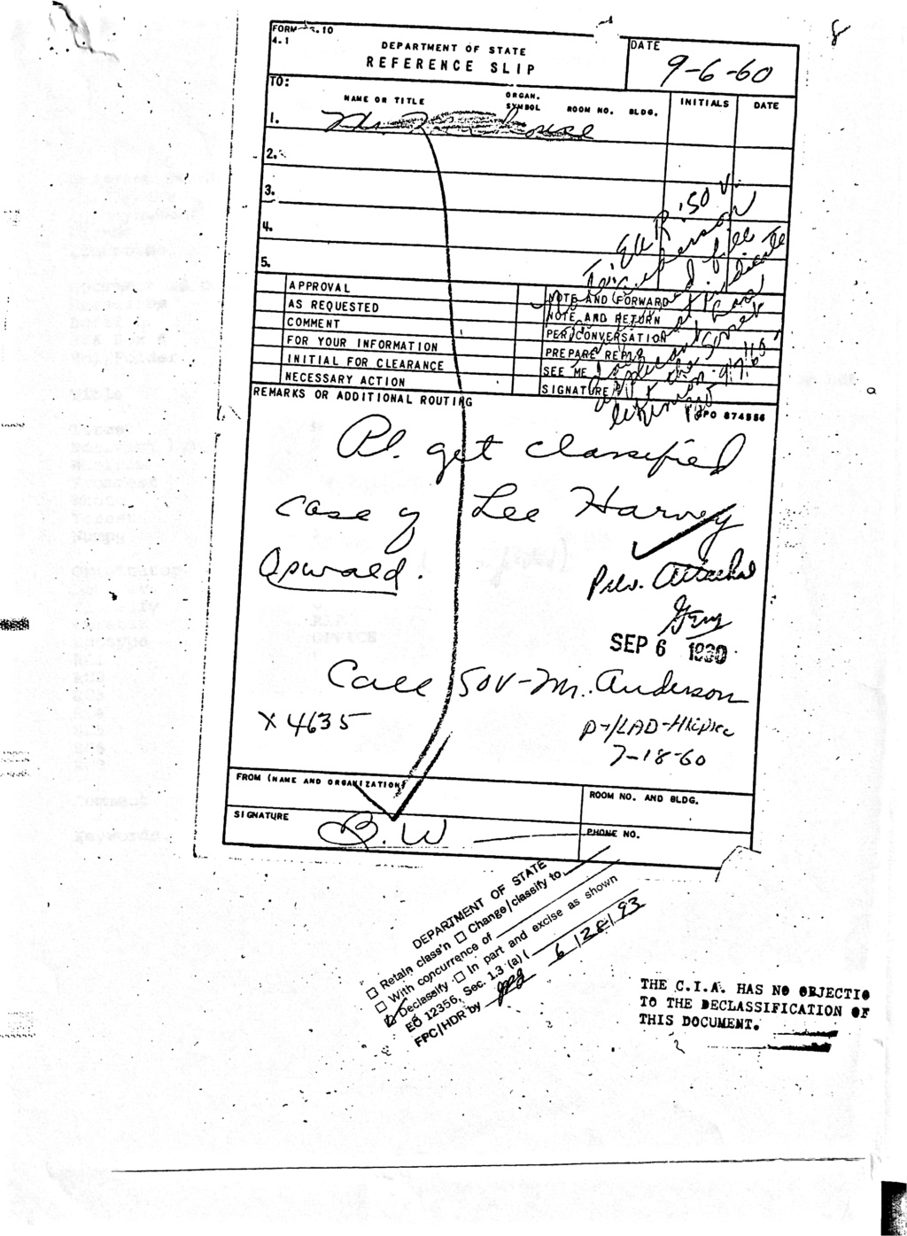 The State Department's Interest in Oswald in 1960 6f33fc10