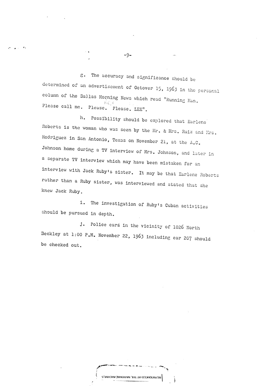 	Did Oswald deny living at 1026 N Beckley?  - Page 3 Aug_1816
