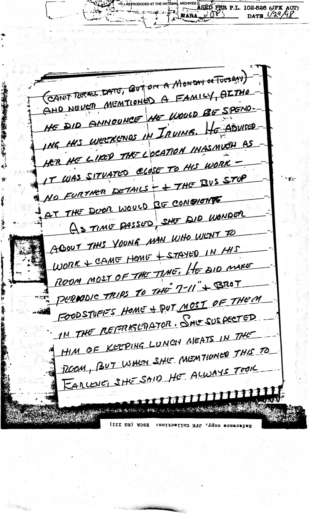 beckley - 	Did Oswald deny living at 1026 N Beckley?  - Page 6 Feb_8_14