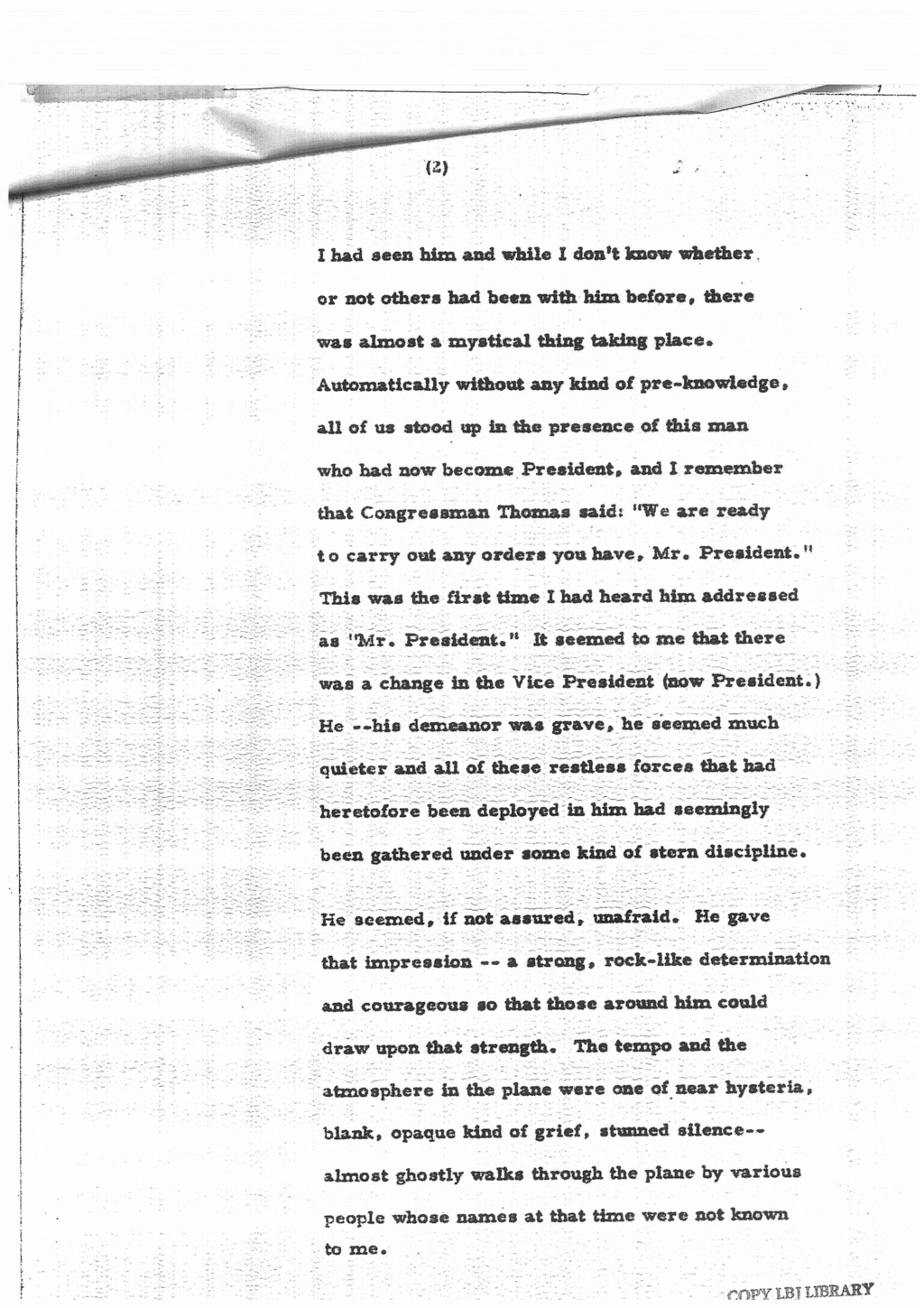 LBJ On JFK Assassination Mb_sca26