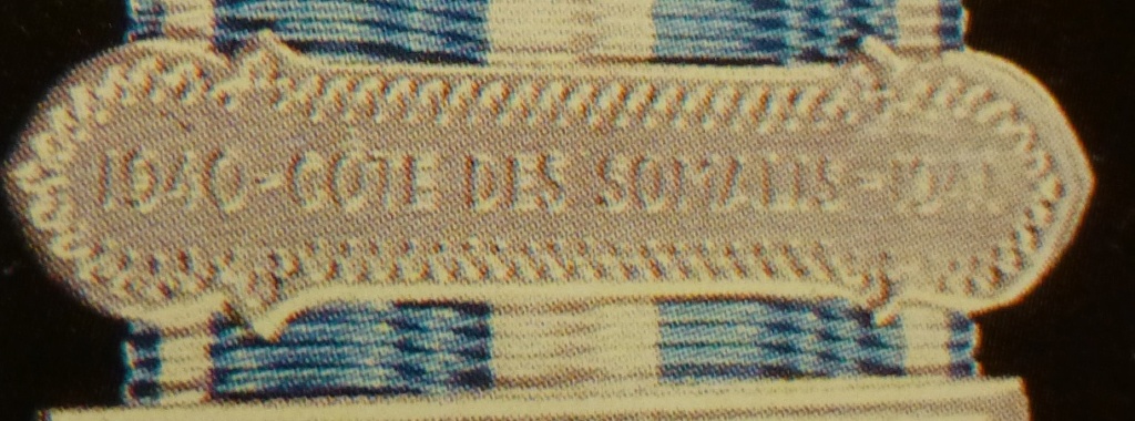 Informations sur une agrafe de médaille coloniale P1090118