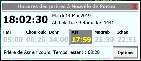 Calculateur des heures de prière 2.0 Sans_t46