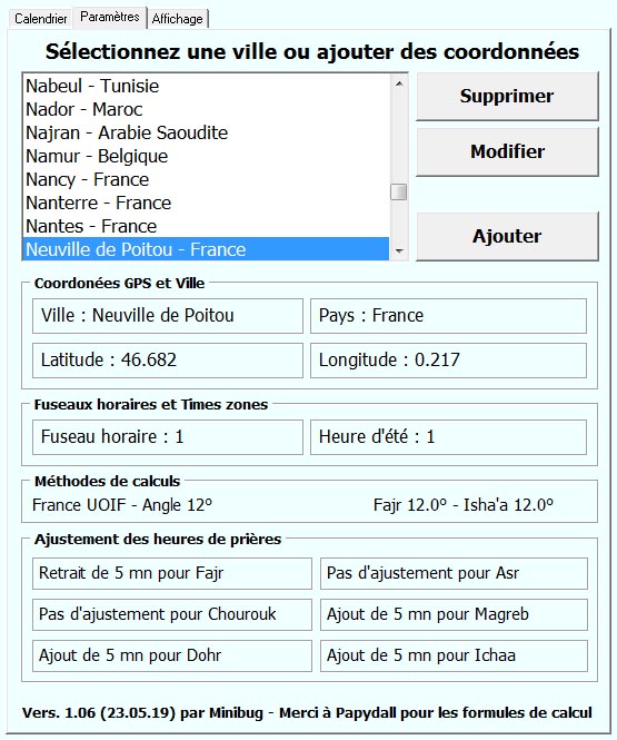 Calculateur des heures de prière 2.0 Sans_t51