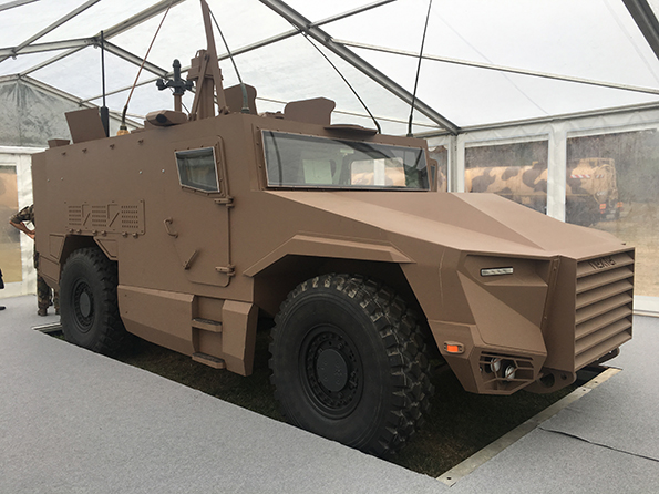 Le Serval, futur véhicule blindé léger de l’armée de terre 227