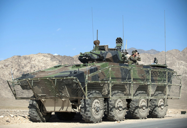 Le VBCI-véhicule blindé de combat d'infanterie 610