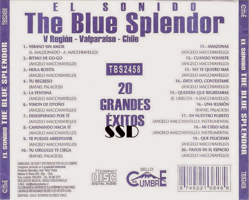 CD The blue splendor-20 grandes exitos B5da3b10
