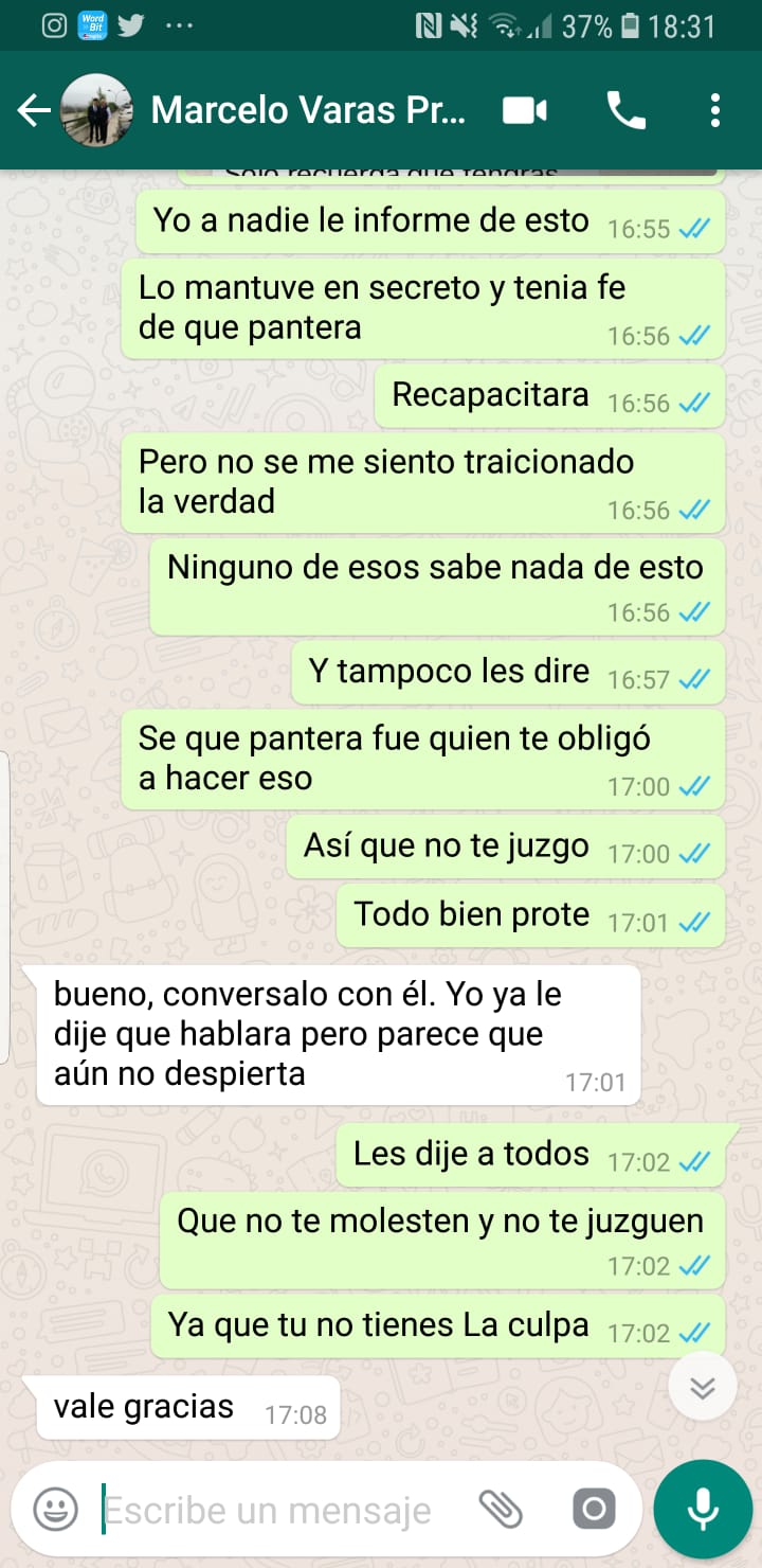 Acusación de parcialidad sobre la corte Whatsa17