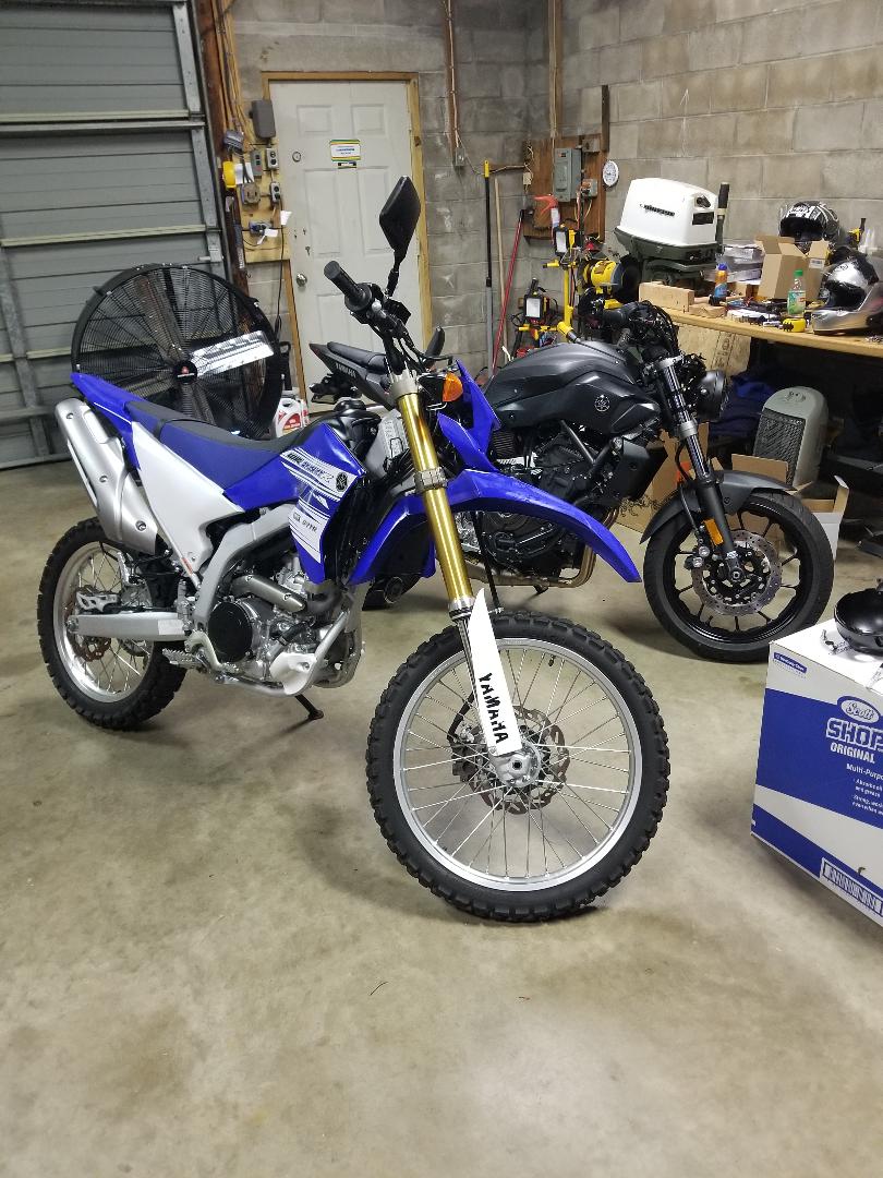 New bike, few small problems Wr250r10